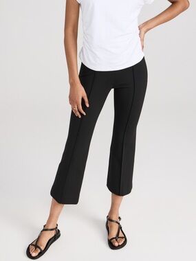 AIM Anthony Thomas Melillo Ponte Kick Flare Pant Black Size 12 NWT
